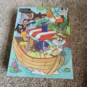 GOLDEN Looney Tunes Sports Puzzle Vintage 1992 Jigsaw 100 Pieces